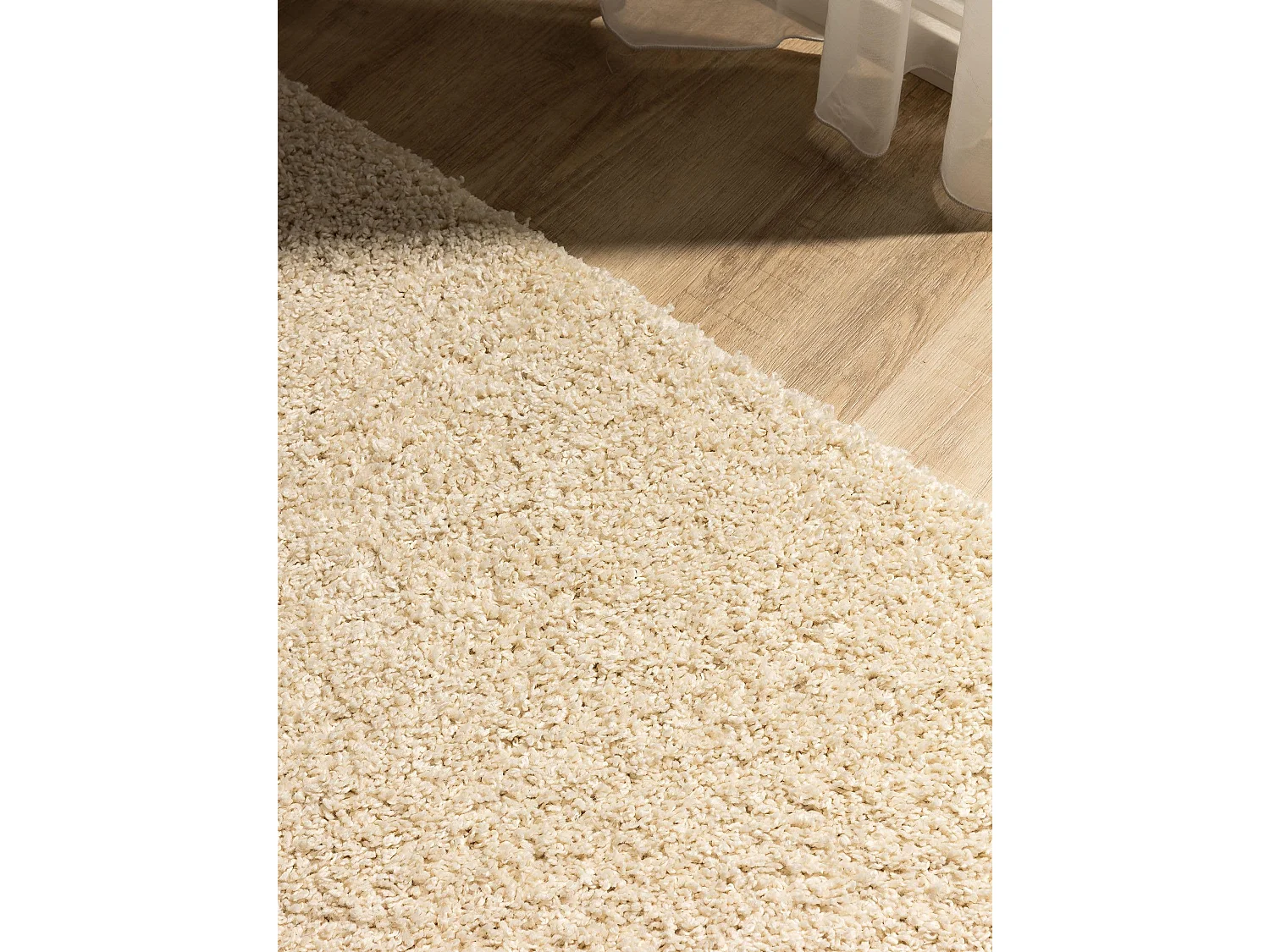 Tapis à poils longs Soho Crème 160x230 cm