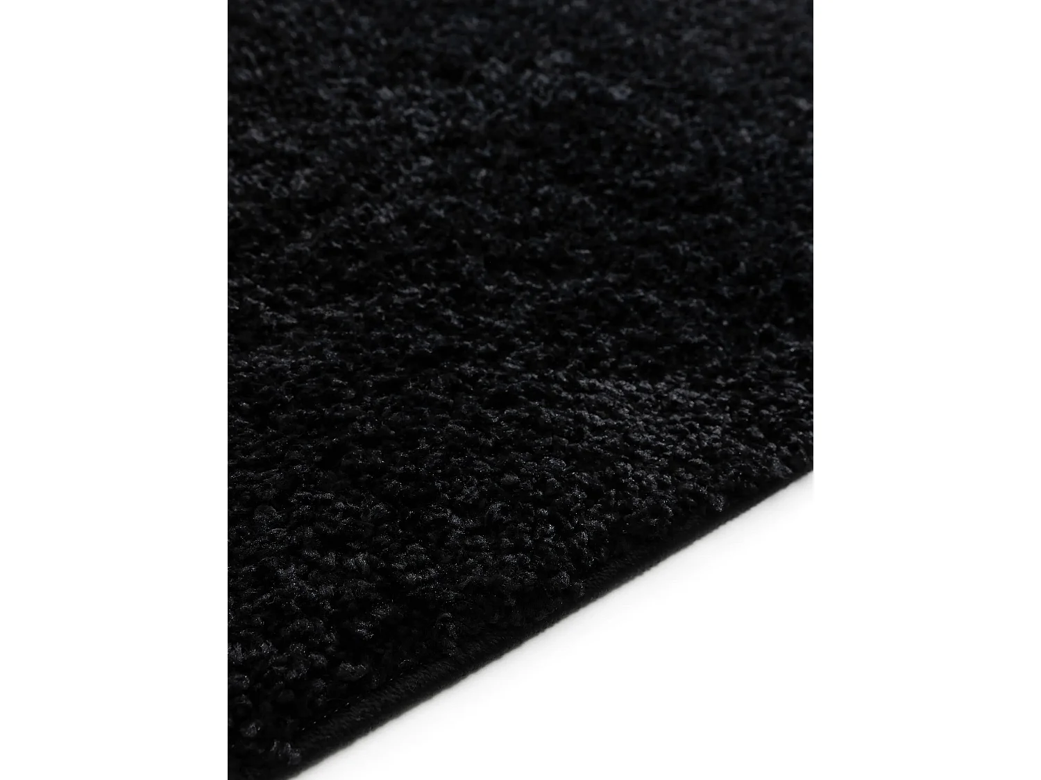 Tapis à poils longs Soho Noir 133x190 cm