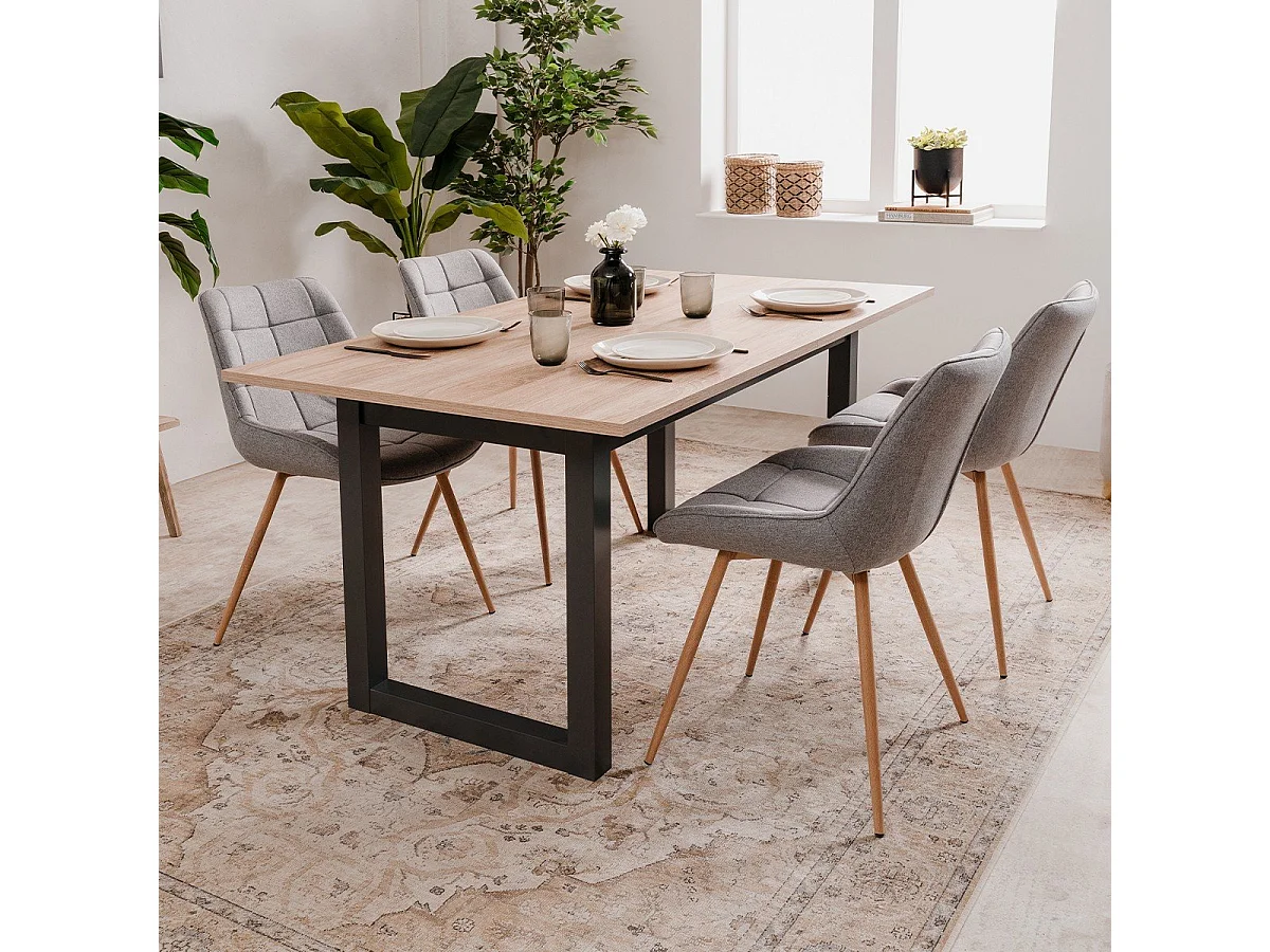 Tavolo da pranzo allungabile L160-200 cm - DENVER