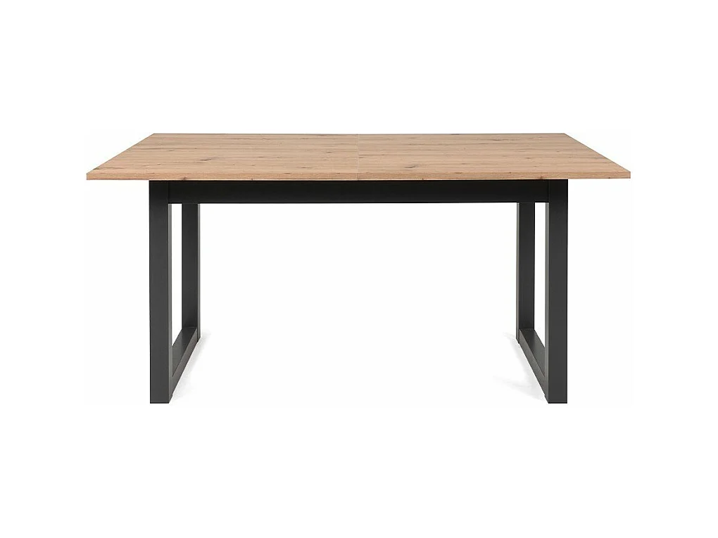 Mesa de comedor extensible DENVER - Roble Sonoma y Antracita - 160-200 cm
