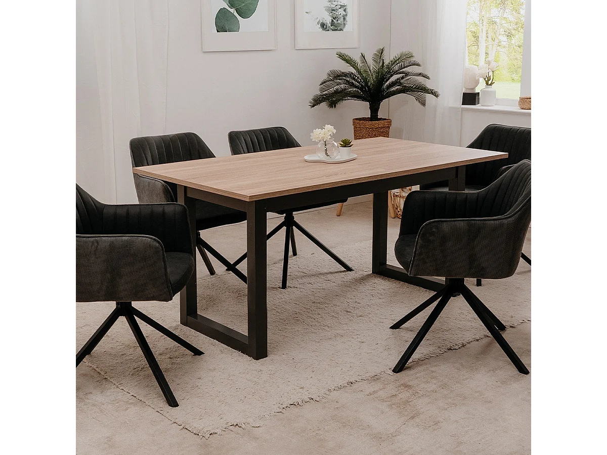 Table à manger extensible L160-200 cm - DENVER