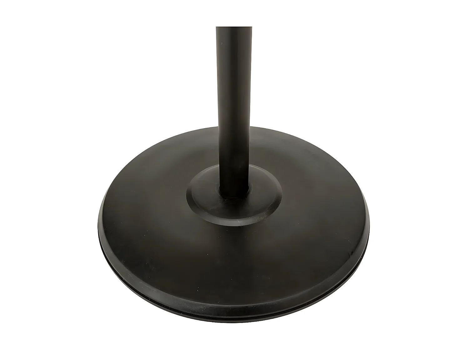 Cabideiro de Pé 11 Ganchos Metal Industrial Preto 178 cm