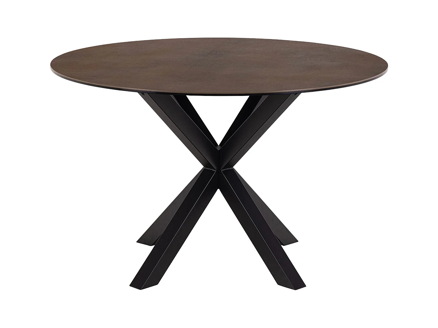 Table de salle à manger ronde en céramique L119 4 personnes - NEIVA