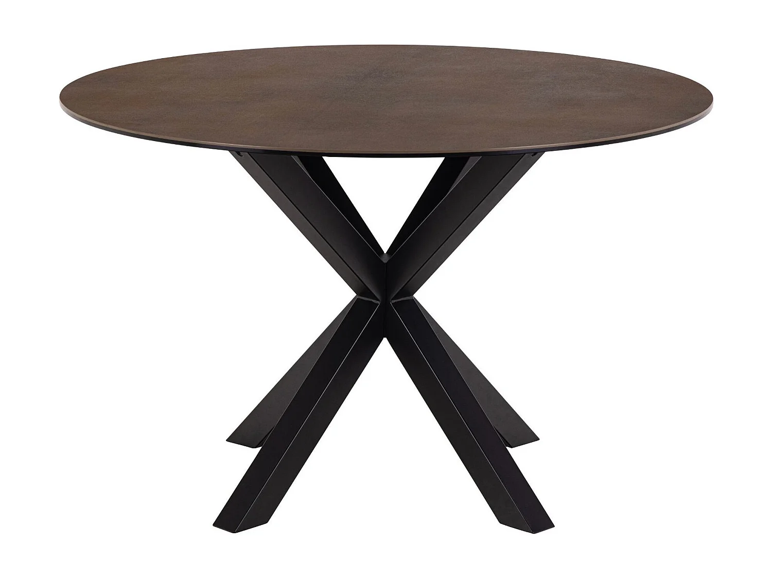 Table de salle à manger ronde en céramique L119 4 personnes - NEIVA