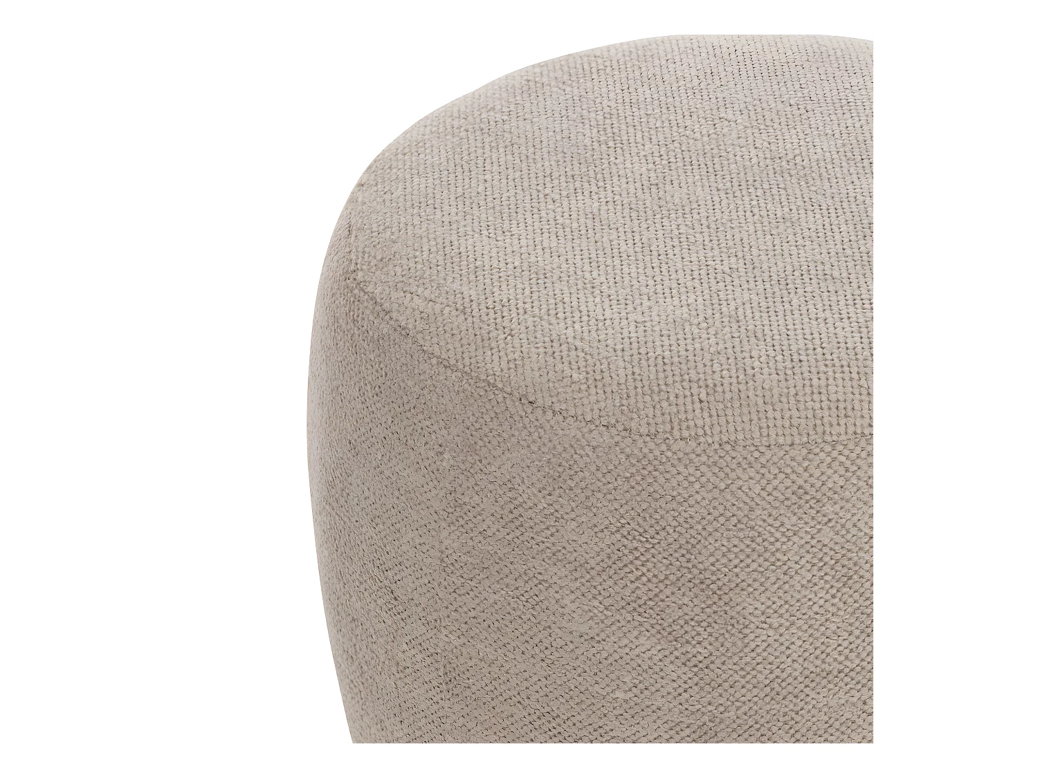 Moderner Boucle-Pouf 39 x 40 cm