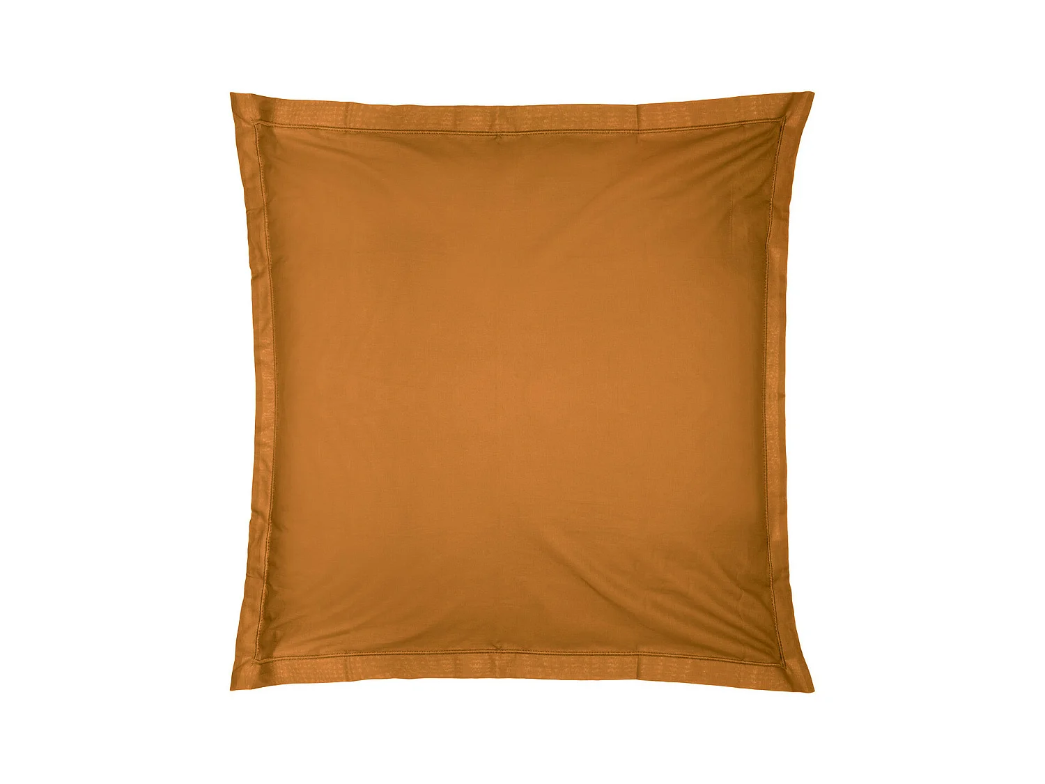 Taie d'oreiller en Coton Jaune cumin 63 x 63 cm