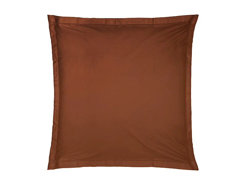 Taie d'oreiller en Coton Terracotta 63 x 63 cm
