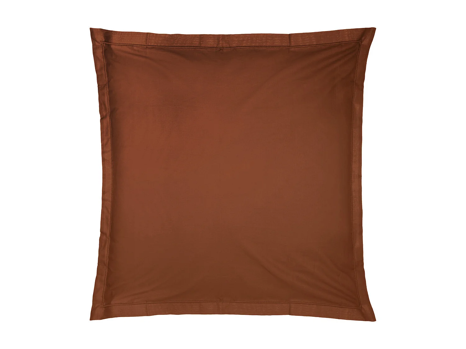 Taie d'oreiller en Coton Terracotta 63 x 63 cm