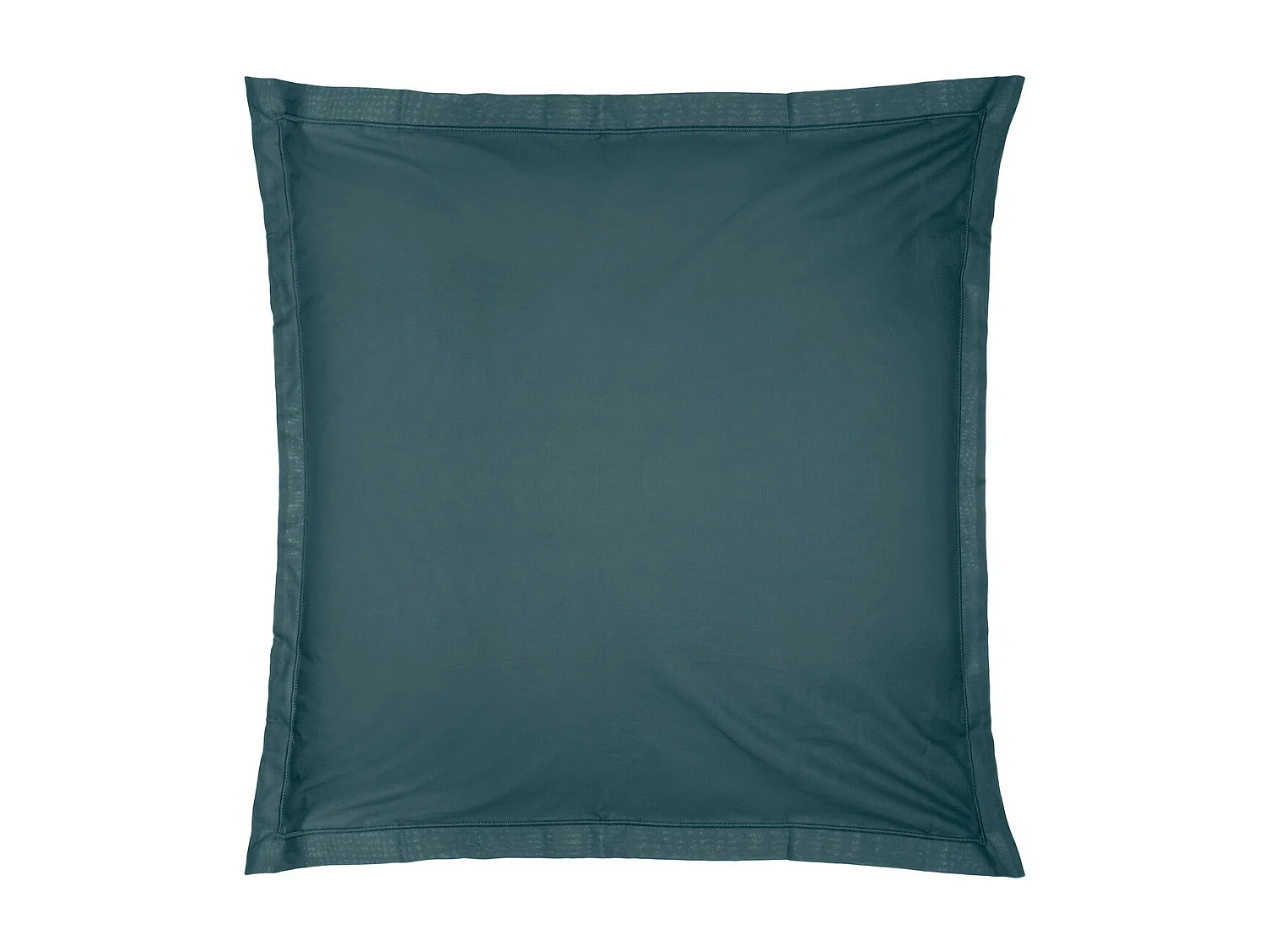 Taie d'oreiller en Coton Bleu Orage 63 x 63 cm