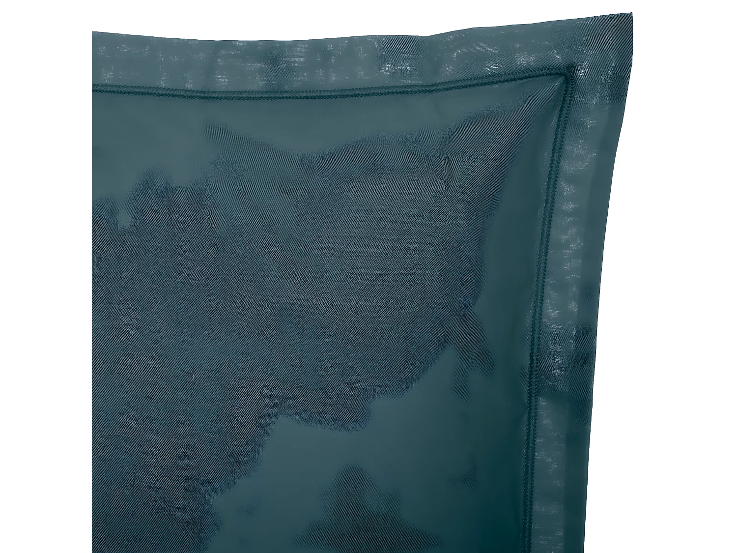 Taie d'oreiller en Coton Bleu Orage 63 x 63 cm