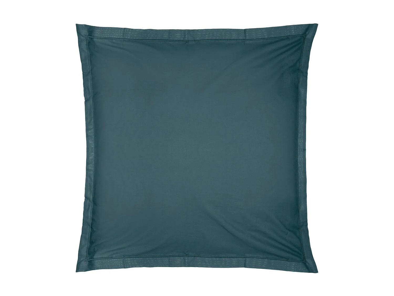 Taie d'oreiller en Coton Bleu Orage 63 x 63 cm