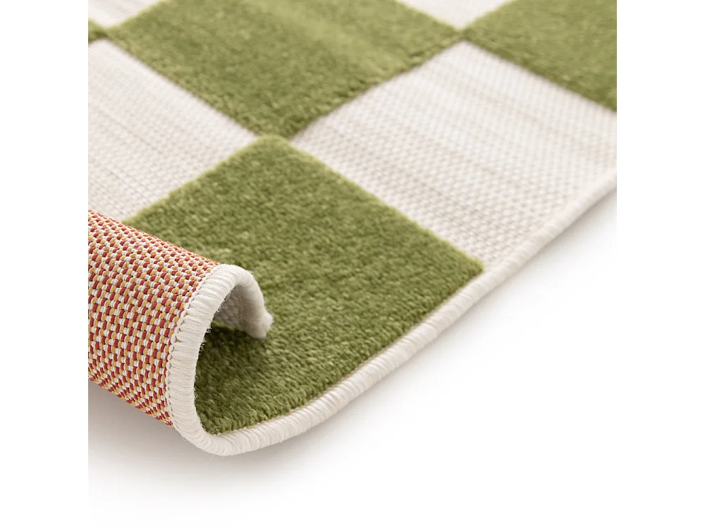 Addo – Tapis intérieur et extérieur à motif géométrique -  Vert - 160x230cm