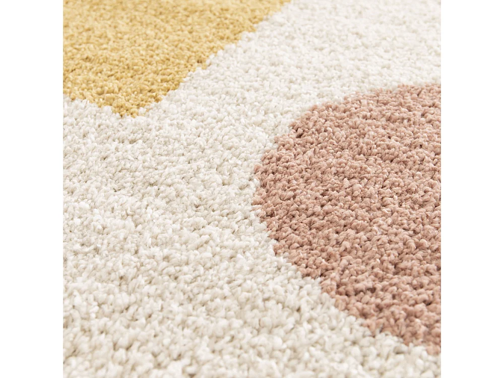 Loxton - Tapis contemporain à motif géométrique -  Écru - 160x230cm