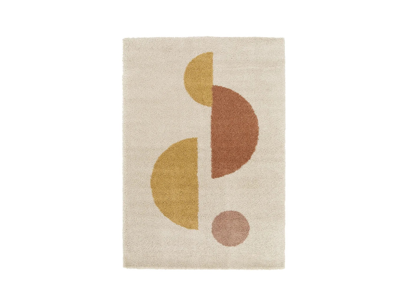 Loxton - Tapis contemporain à motif géométrique -  Écru - 160x230cm