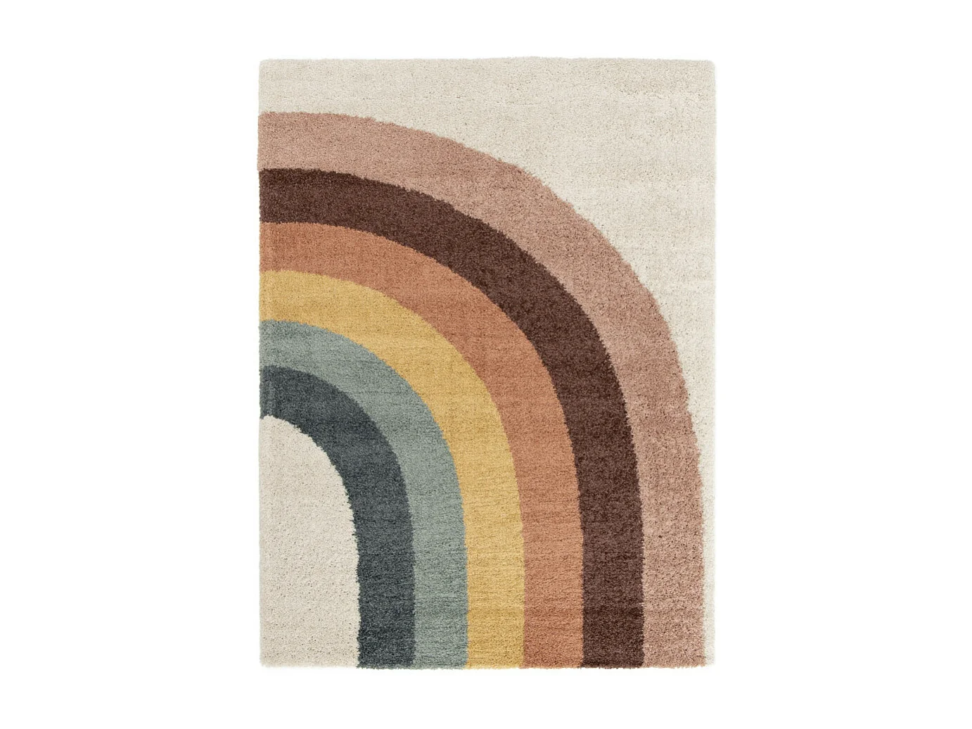 Leeloo - Tapis contemporain à motif géométrique -  Multicolore - 160x230cm