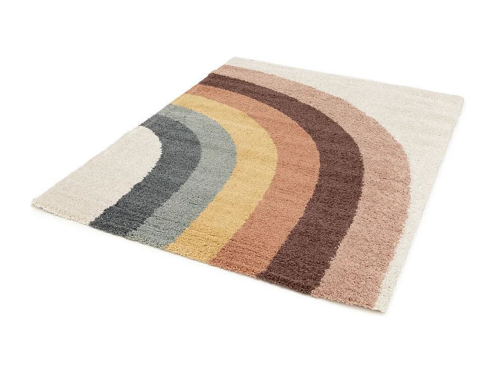Leeloo - Tapis contemporain à motif géométrique -  Multicolore - 160x230cm