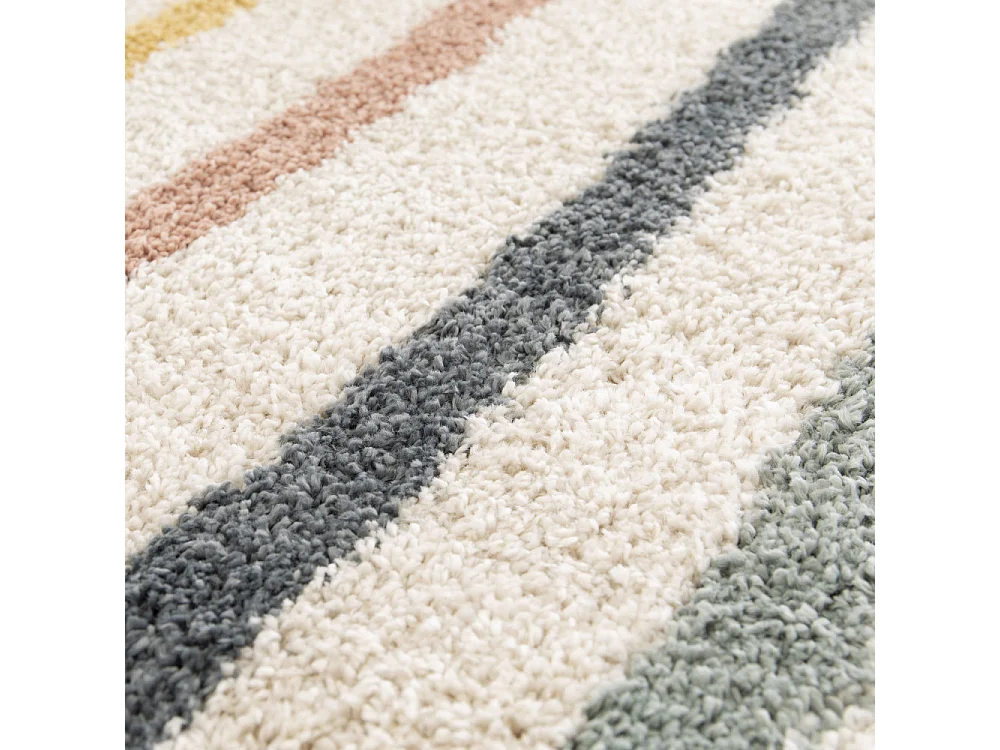 Victoria II - Tapis contemporain à motif géométrique -  Multicolore - 120x170cm