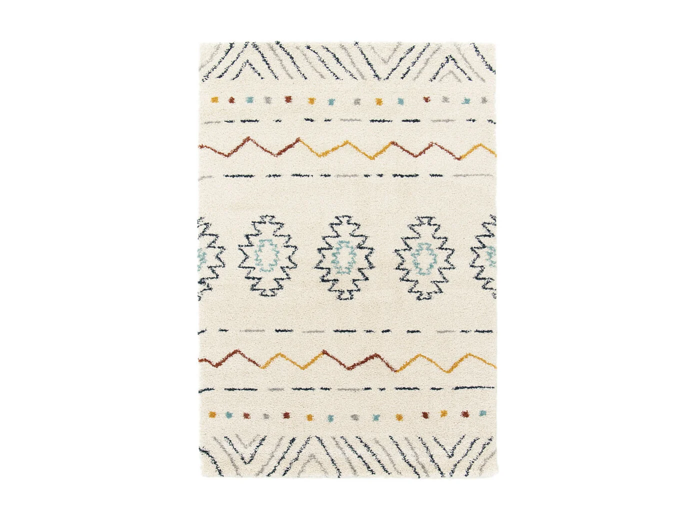 Anissa I - Tapis d’inspiration berbère -  Multicolore - 120x170cm