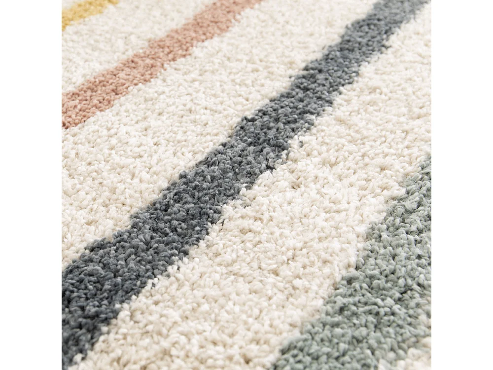 Victoria II - Tapis contemporain à motif géométrique -  Multicolore - 160x230cm