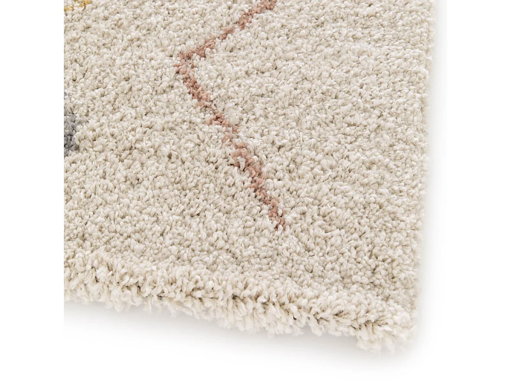 Grabie - Tapis d’inspiration berbère -  Écru - 160x230cm