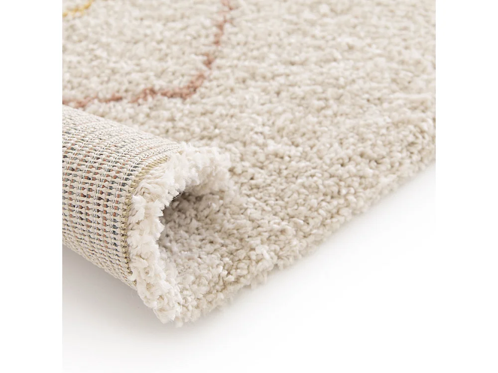 Grabie - Tapis d’inspiration berbère -  Écru - 160x230cm