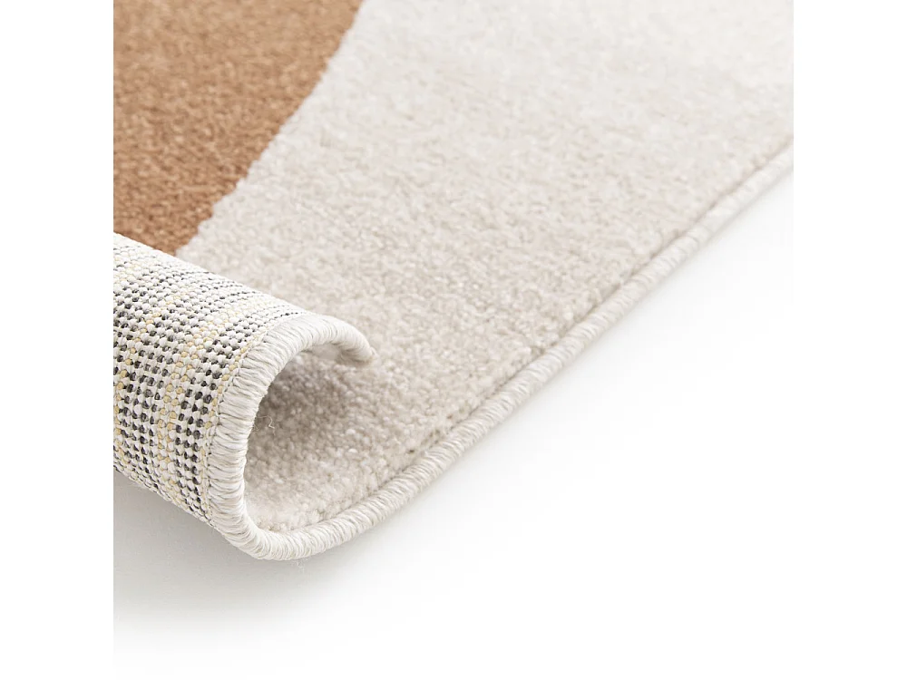 Léo - Tapis contemporain à motif géométrique -  Multicolore - 120x170cm