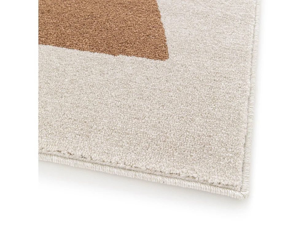 Léo - Tapis contemporain à motif géométrique -  Multicolore - 120x170cm