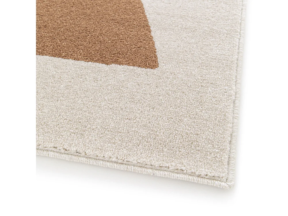 Léo - Tapis contemporain à motif géométrique -  Multicolore - 160x230cm