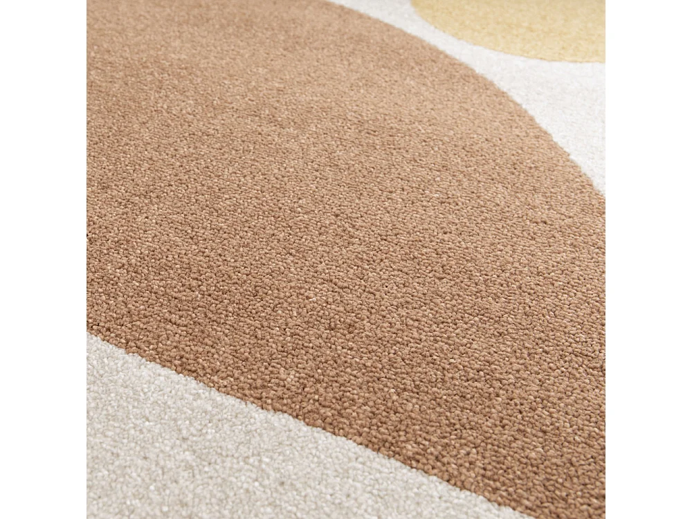 Léo - Tapis contemporain à motif géométrique -  Multicolore - 160x230cm