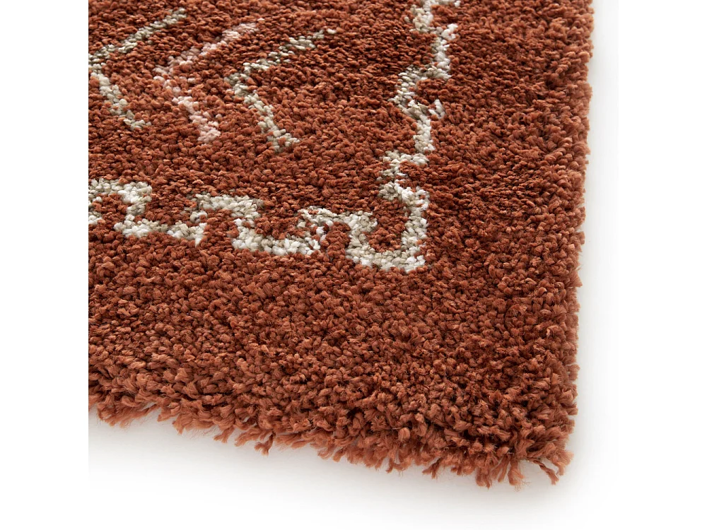 Olie I - Tapis d’inspiration berbère -  Rouille - 160x230cm