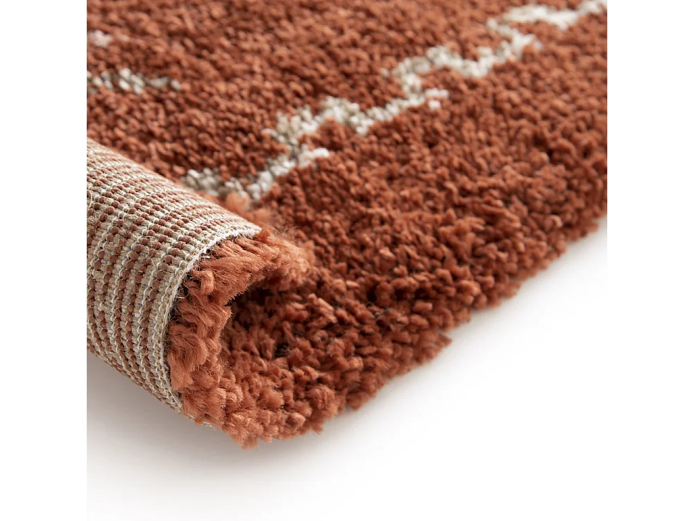 Olie I - Tapis d’inspiration berbère -  Rouille - 160x230cm