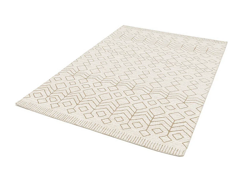 Sabie - Tapis d’inspiration berbère -  Écru - 120x170cm