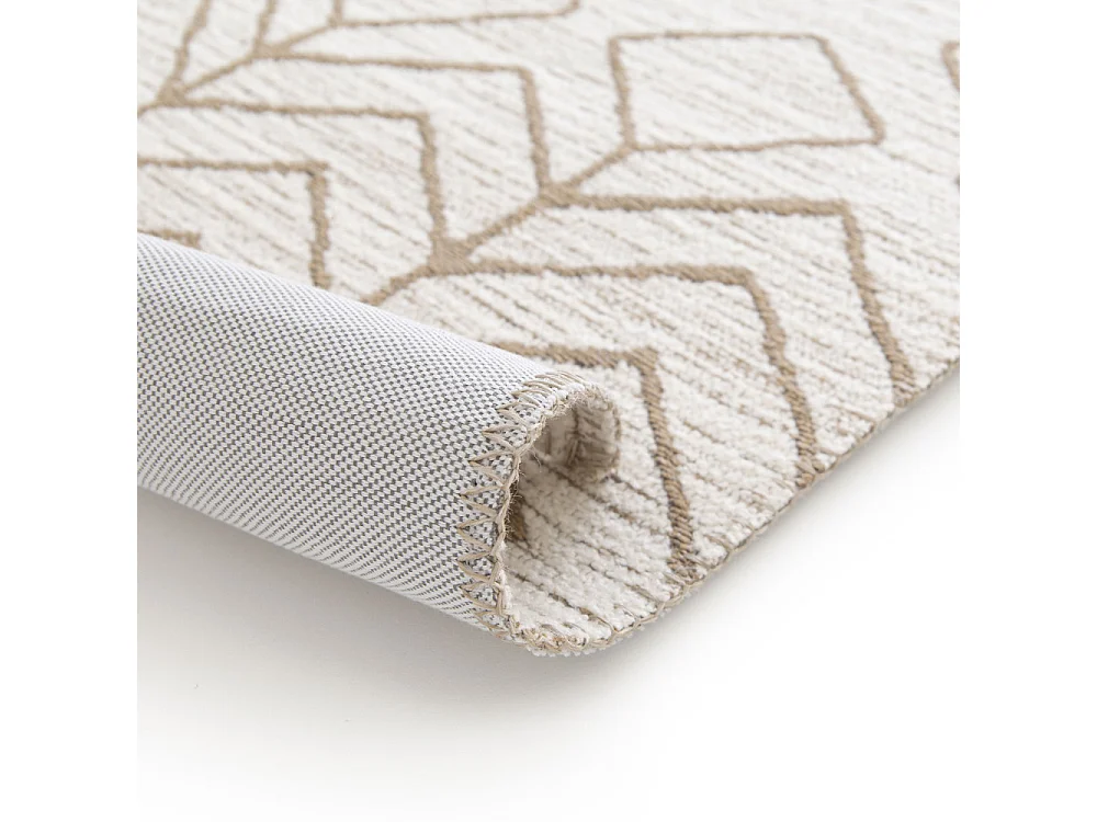 Sabie - Tapis d’inspiration berbère -  Écru - 120x170cm