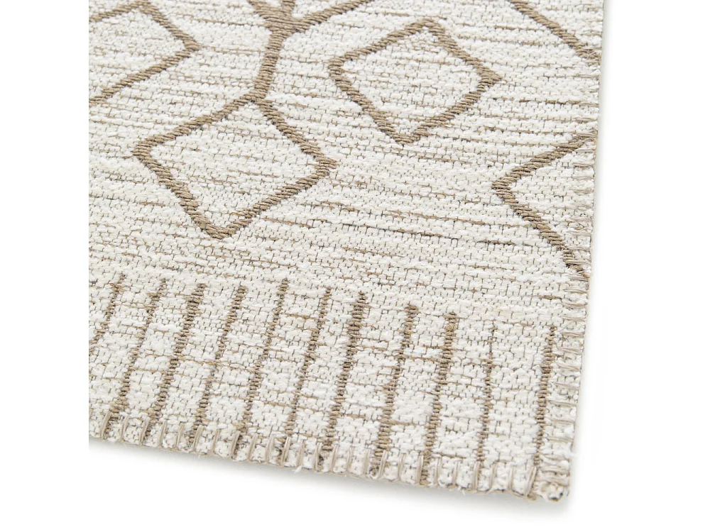 Sabie - Tapis d’inspiration berbère -  Écru - 120x170cm