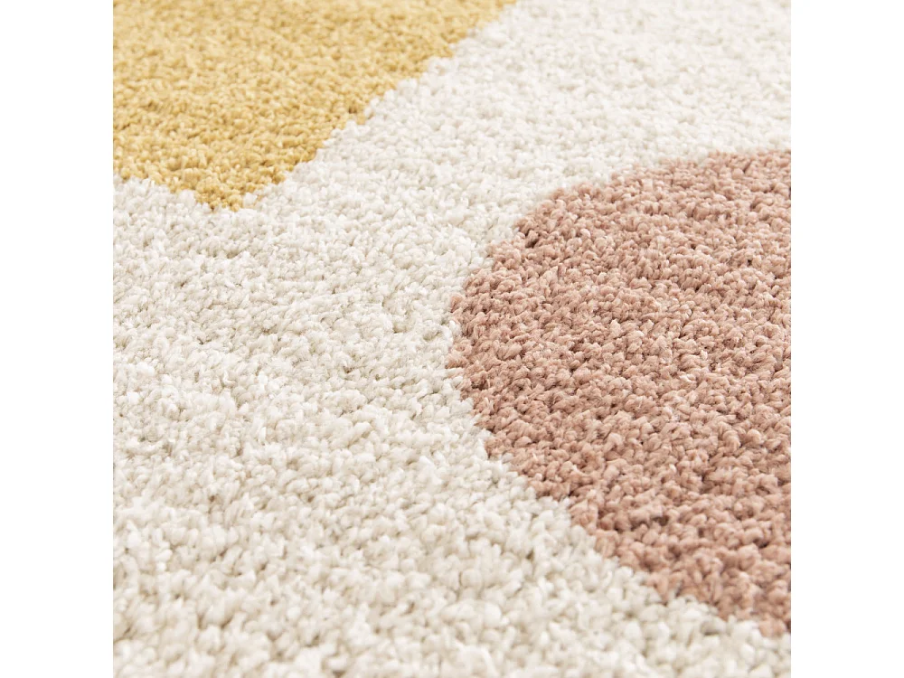 Loxton - Tapis contemporain à motif géométrique -  Écru - 120x170cm