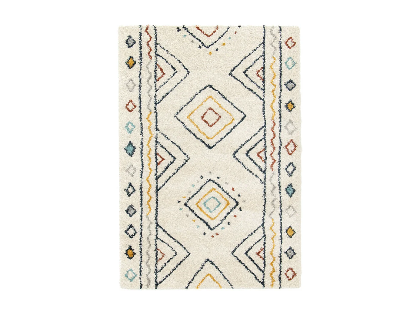Anissa II - Tapis d’inspiration berbère -  Multicolore - 160x230cm