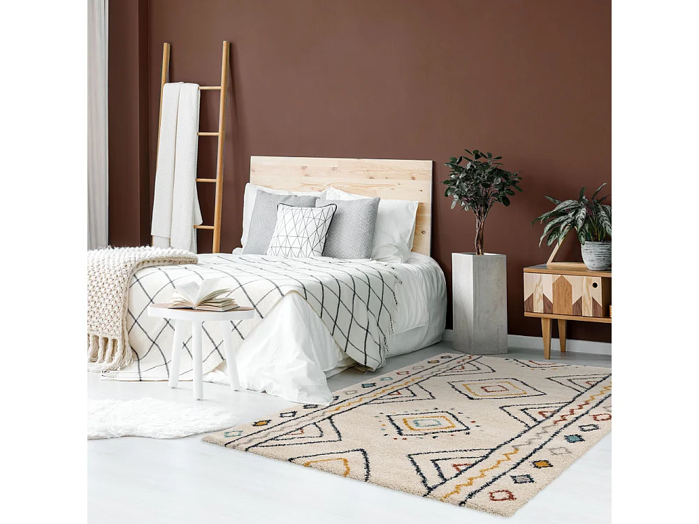 Anissa II - Tapis d’inspiration berbère -  Multicolore - 160x230cm