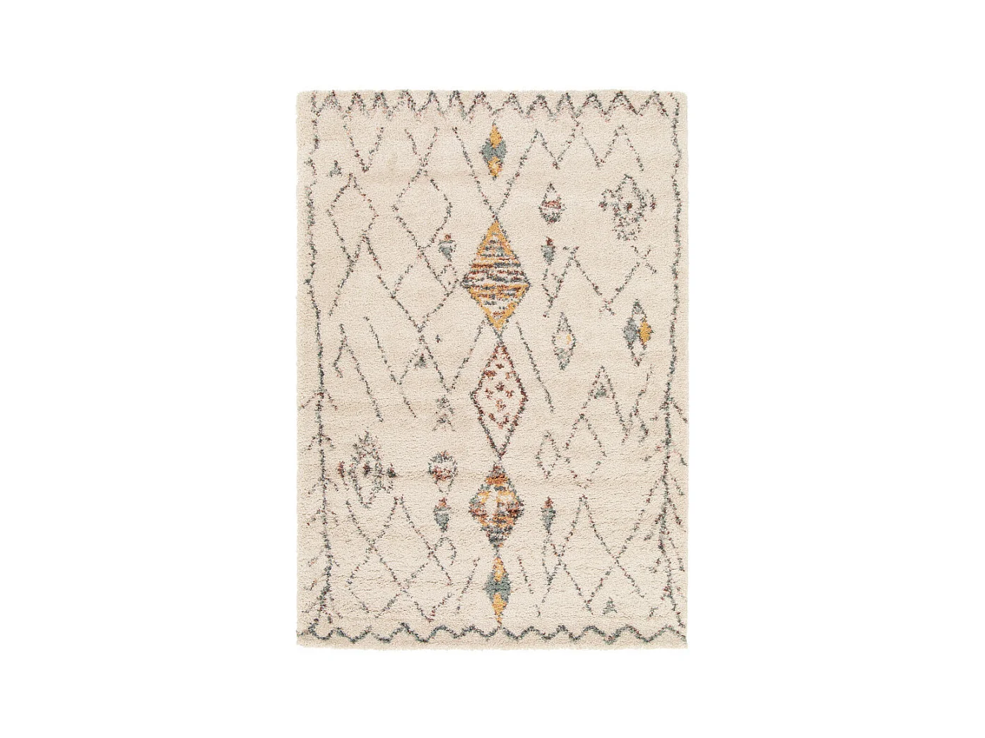 Rupicola - Tapis d'inspiration berbère -  Multicolore - 200x290cm