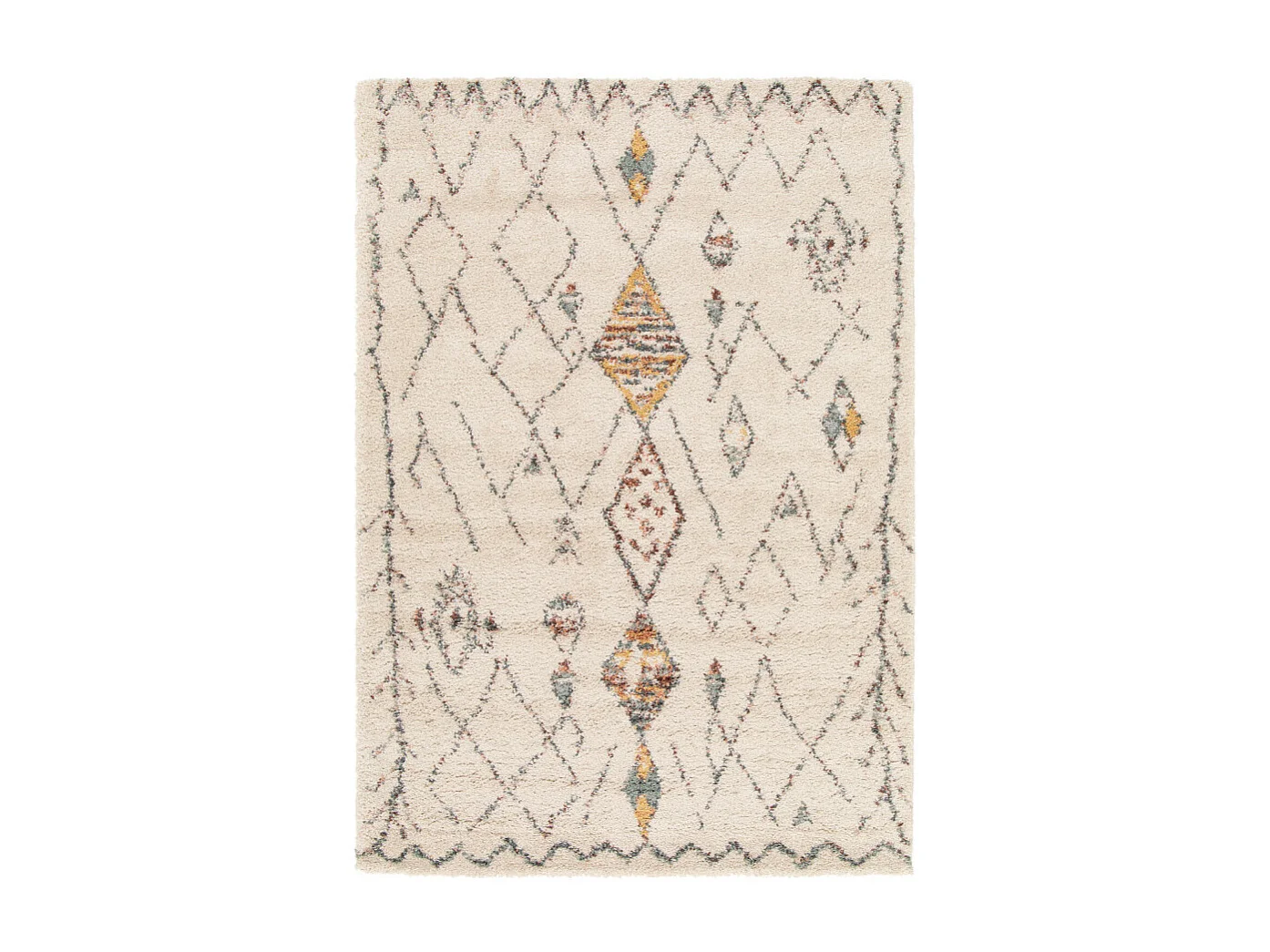 Rupicola - Tapis d'inspiration berbère -  Multicolore - 200x290cm