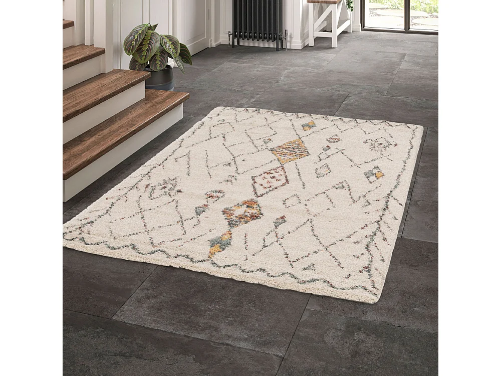 Rupicola - Tapis d'inspiration berbère -  Multicolore - 200x290cm