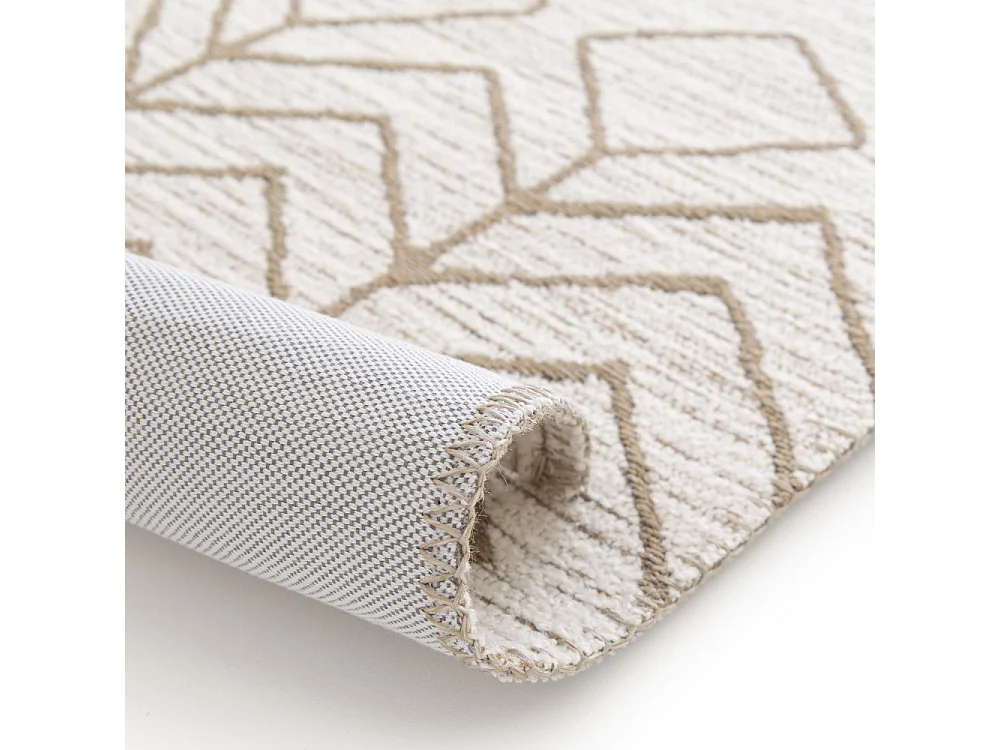 Sabie - Tapis d’inspiration berbère -  Écru - 160x230cm