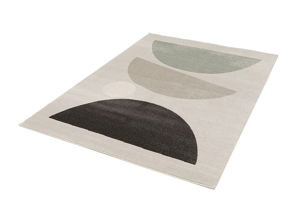Léo II - Tapis contemporain à motif géométrique -  Multicolore - 160x230cm