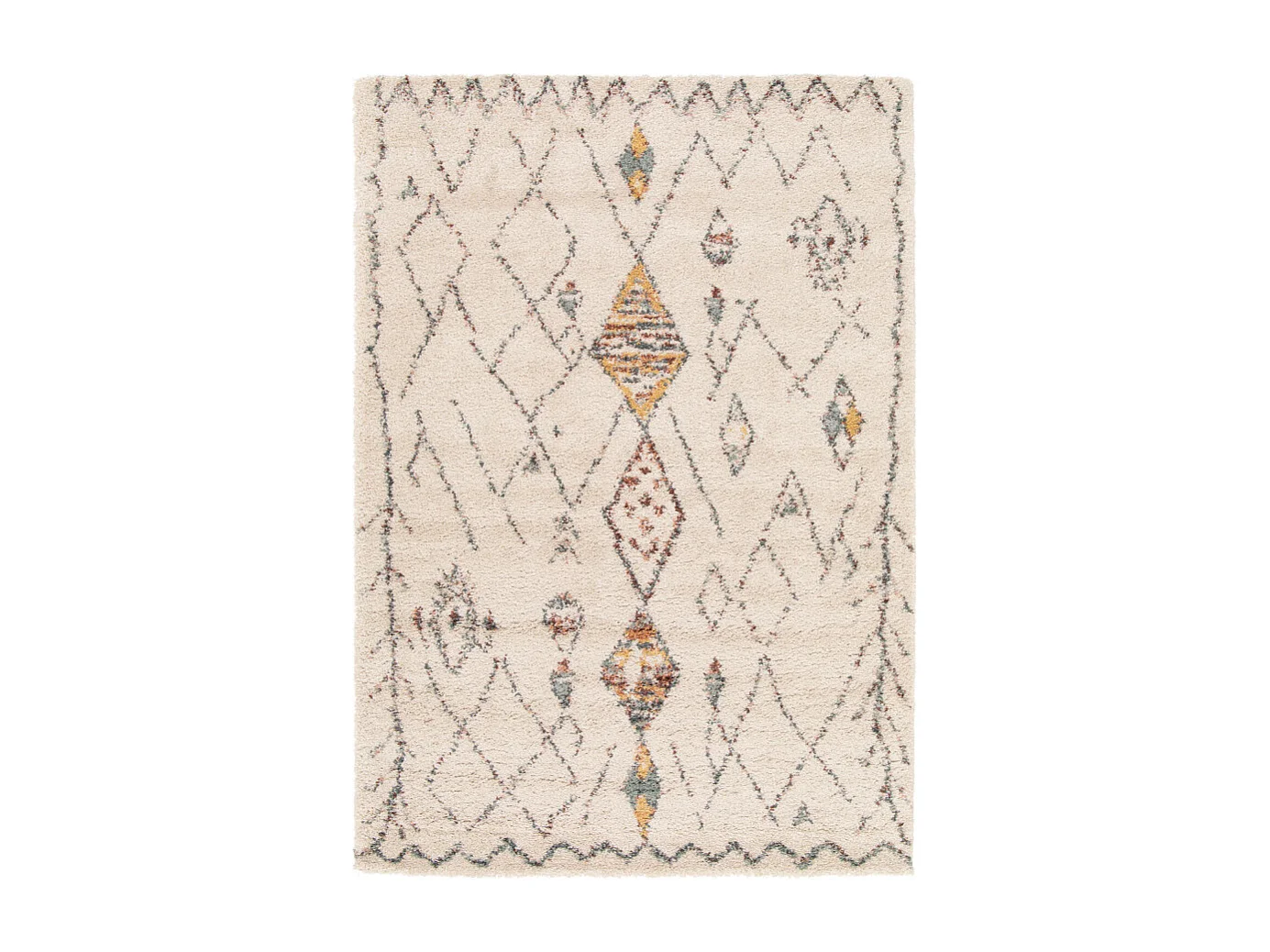 Rupicola - Tapis d'inspiration berbère -  Multicolore - 120x170cm