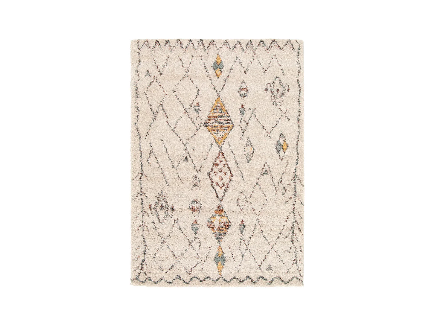 Rupicola - Tapis d'inspiration berbère -  Multicolore - 120x170cm