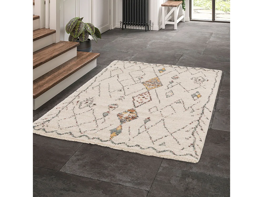 Rupicola - Tapis d'inspiration berbère -  Multicolore - 120x170cm