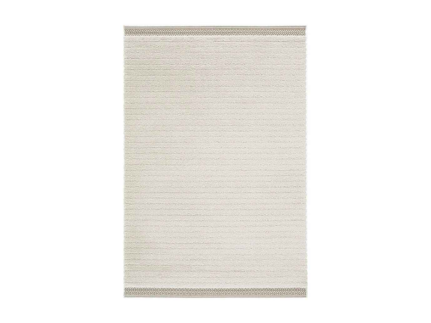 Kenza - Tapis bohème -  Écru - 160x230cm