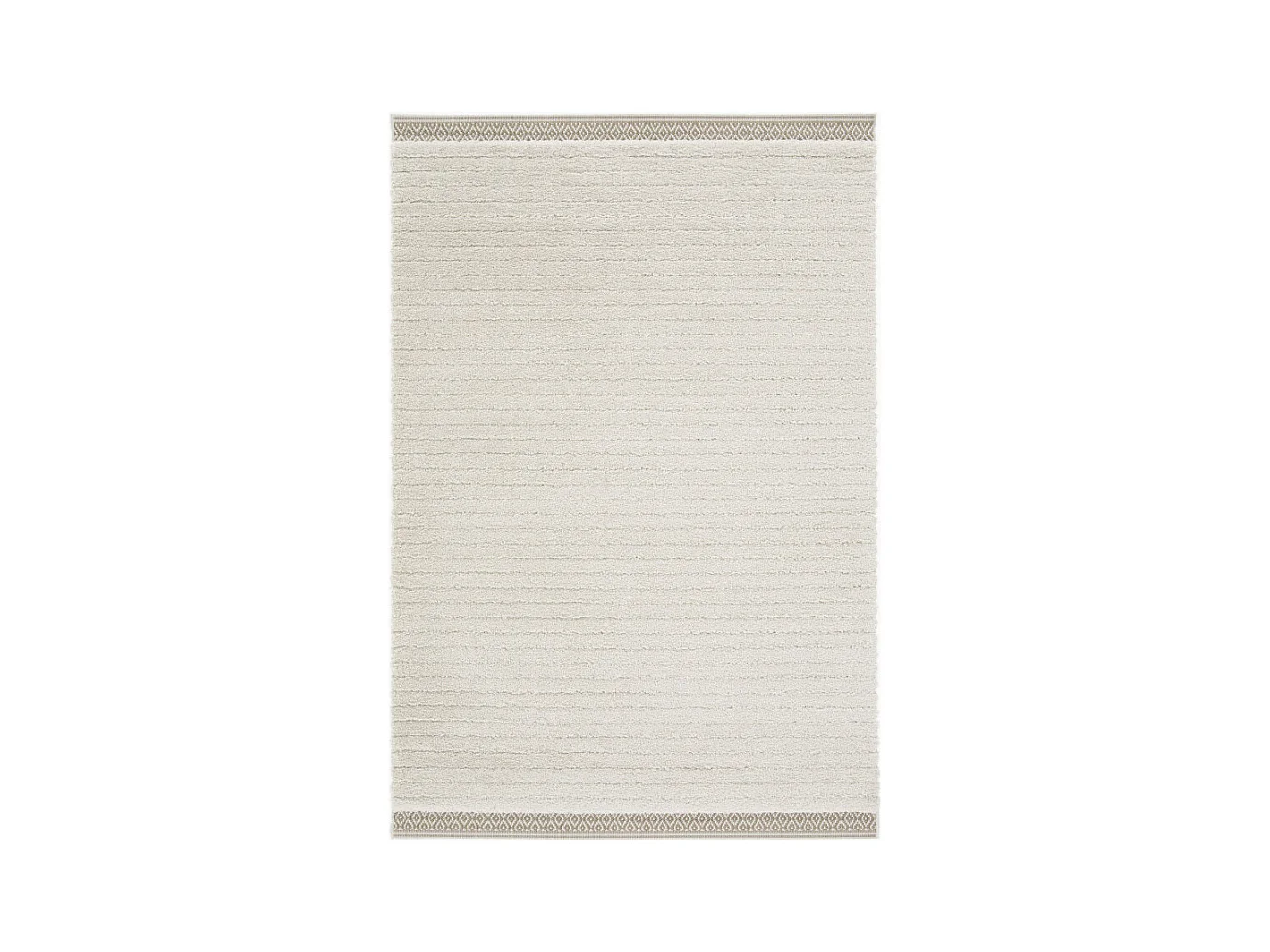Kenza - Tapis bohème -  Écru - 160x230cm