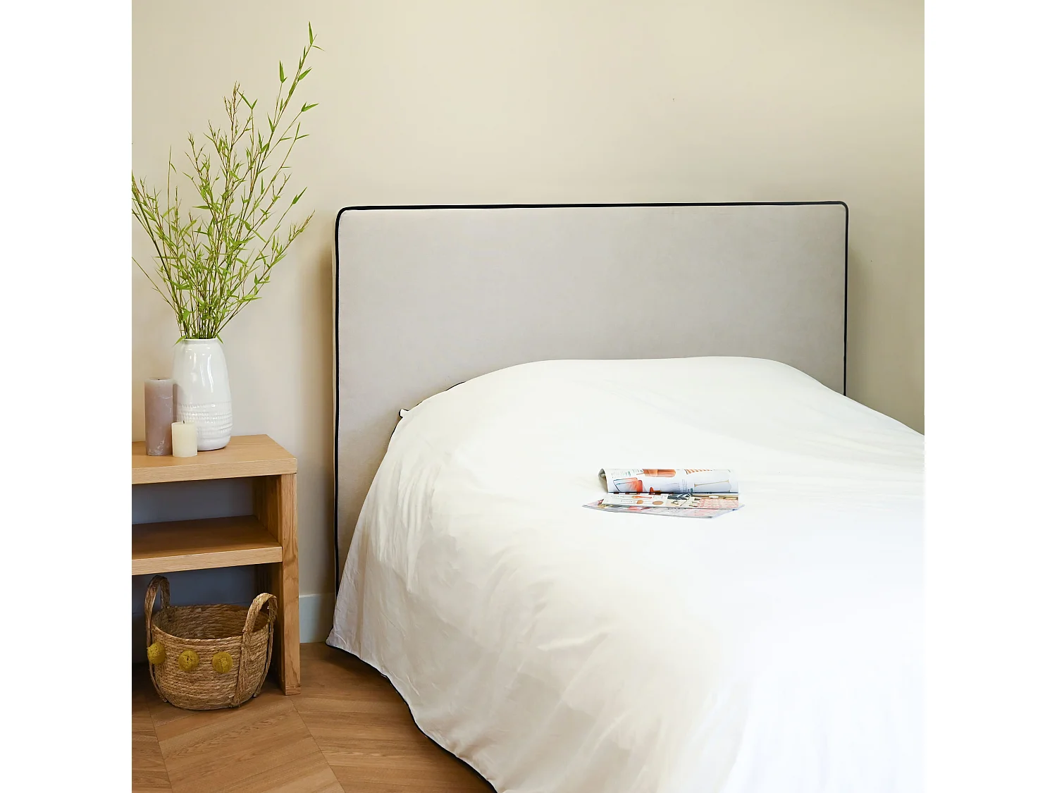 Tête de lit OLVERA 160 cm beige - Someo