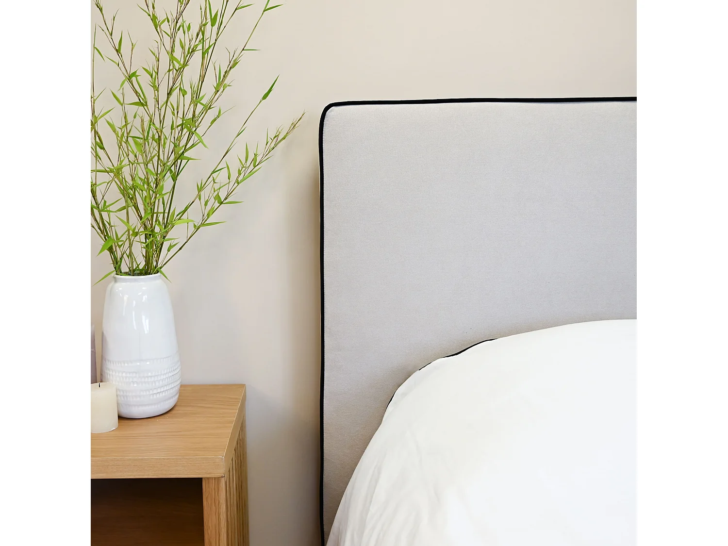 Tête de lit OLVERA 160 cm beige - Someo