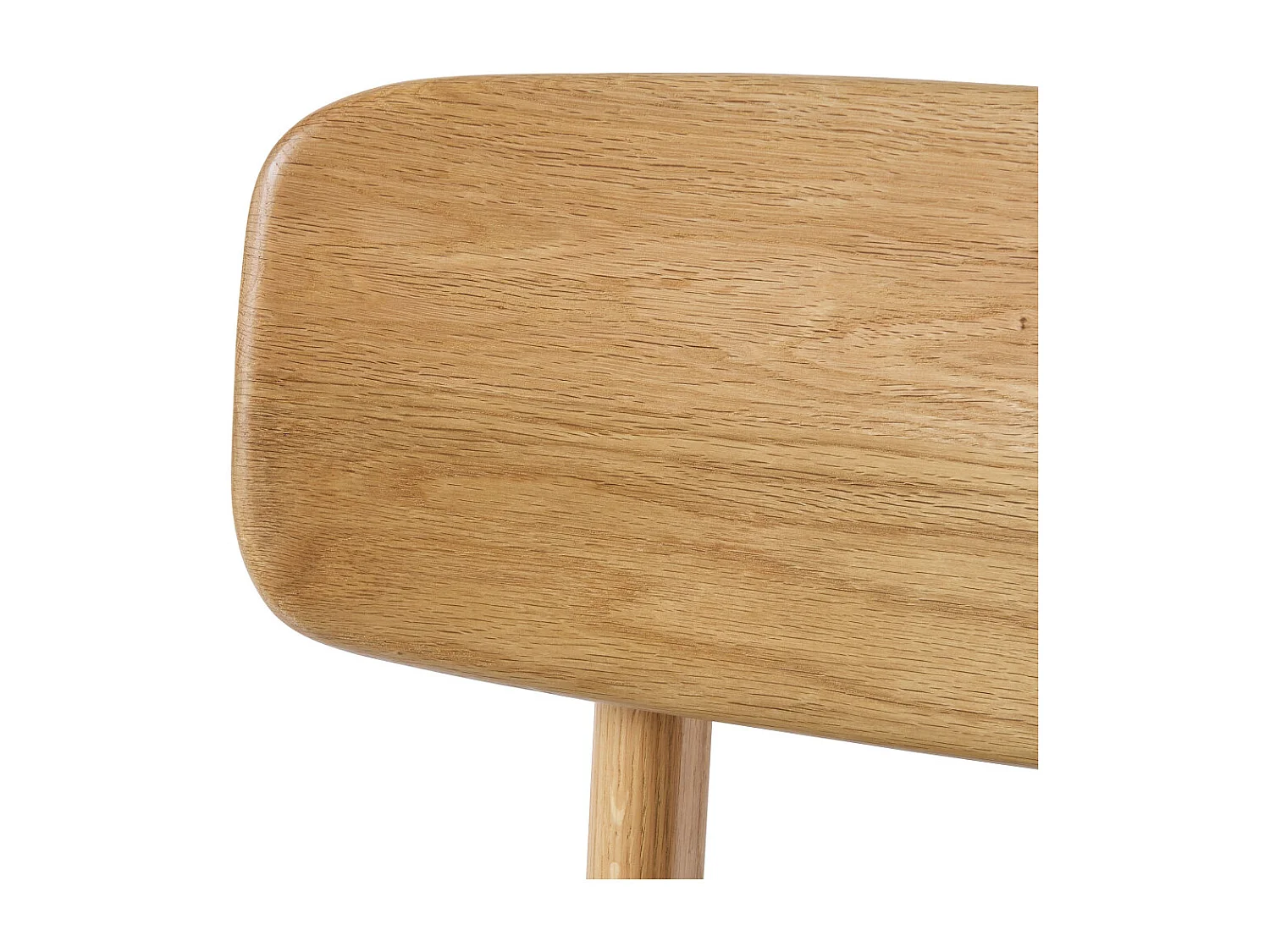 Orr - Lot de 2 chaises en tissu et bois - Beige